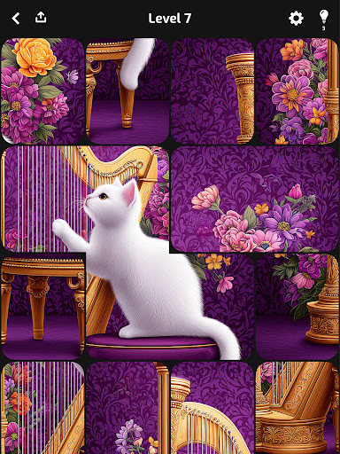 Cat Jigsaw Solitaire ekran görüntüsü