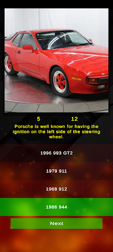 Classic Porsche Models Quiz ekran görüntüsü