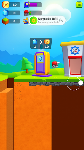 Ground Digger: Lava Hole Drill ekran görüntüsü