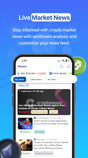 CryptoReach: Crypto News ekran görüntüsü