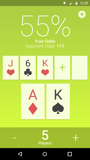 Poker Odds Calculator ekran görüntüsü