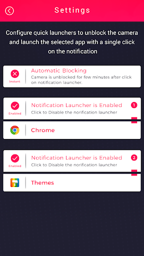 Camera Block - Secure Camera ekran görüntüsü
