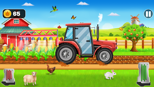 Farm Tractor Vehicles for Kids ekran görüntüsü