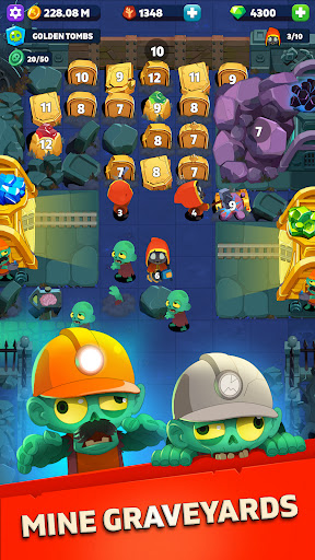 Tomb Miner - Idle Merge Tycoon ekran görüntüsü