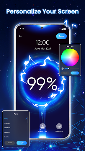 Battery Charging Animation AZ ekran görüntüsü