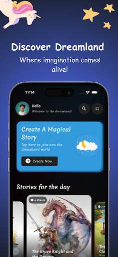 Dreamland: Create Kids Stories ekran görüntüsü