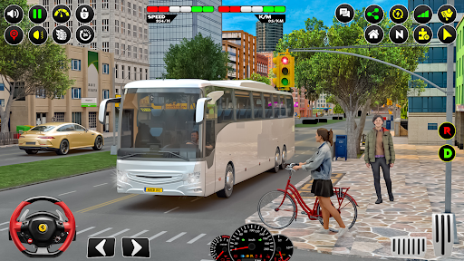 City Coach Bus Games Offline ekran görüntüsü