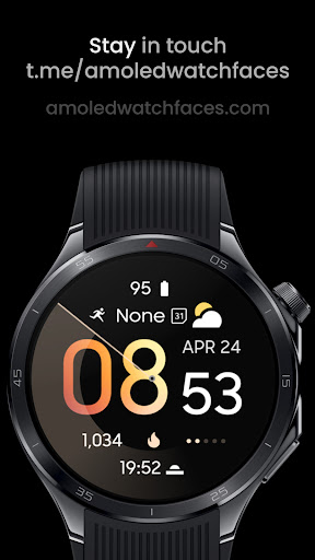 Wave: Wear OS watch face ekran görüntüsü
