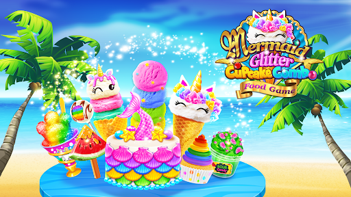 Denizkızı Glitter Cupcake Chef ekran görüntüsü