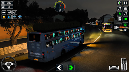 Hill Bus Driving Bus Game 3D ekran görüntüsü