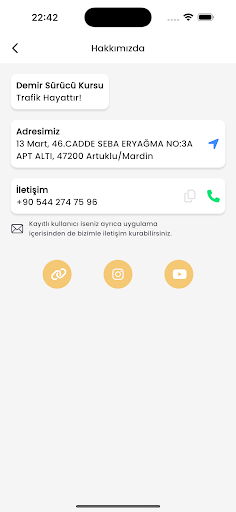 Demir Sürücü Kursu ekran görüntüsü