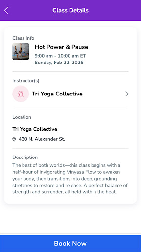 Tri Yoga Collective ekran görüntüsü