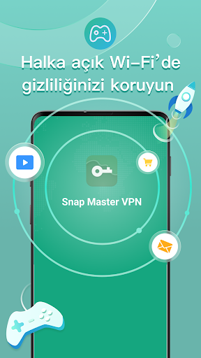 Snap Master VPN: Süper Vpn Pro ekran görüntüsü
