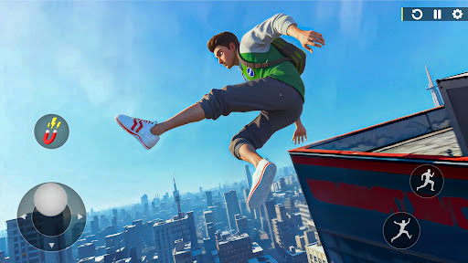 Going Up Parkour Rooftop Games ekran görüntüsü