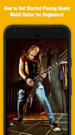 Heavy Metal Guitar Guide ekran görüntüsü
