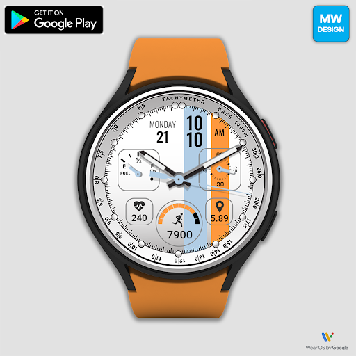 Racing Pro+ Watch Face ekran görüntüsü