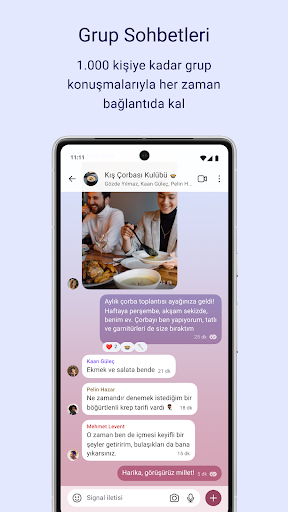 Signal - Gizli Mesajlaşma ekran görüntüsü