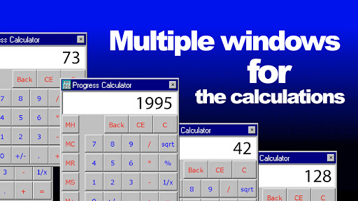 Progressbar Calculator - retro ekran görüntüsü