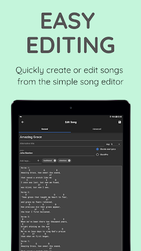 SongbookPro ekran görüntüsü