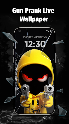 Silly Fun Smile Live Wallpaper ekran görüntüsü