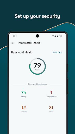 Dashlane Password Manager ekran görüntüsü