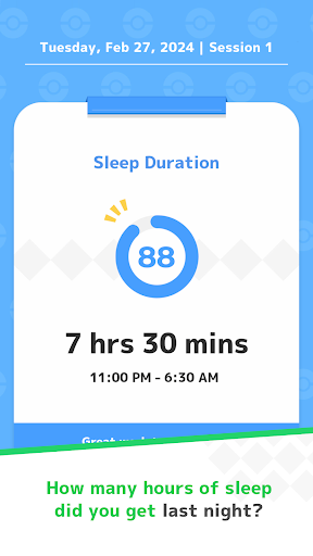 Pokémon Sleep ekran görüntüsü