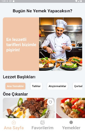 Pratik Yemek Tarifleri ekran görüntüsü