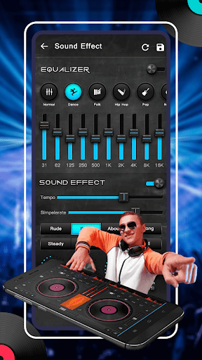DJ Music Mixer - Equalizer ekran görüntüsü