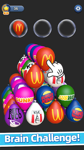Balloon Triple Match: Match 3D ekran görüntüsü