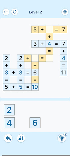 Maths Puzzle - CrossMaths ekran görüntüsü