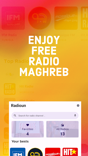 Radioun ekran görüntüsü