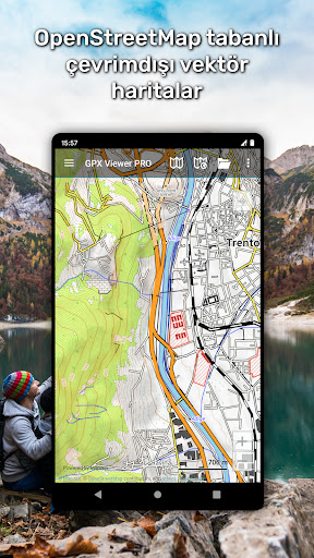 GPX Viewer PRO: Yaya ve Bisi ekran görüntüsü