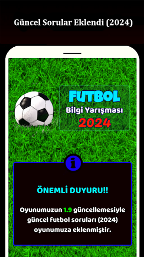 Futbol Bilgi Yarışması Oyunu ekran görüntüsü