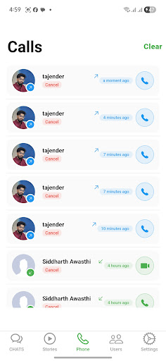 ACIL Beam Chat ekran görüntüsü