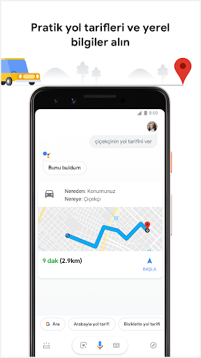 Google Asistan ekran görüntüsü