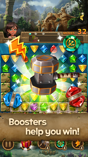 Jewels Atlantis: Puzzle game ekran görüntüsü