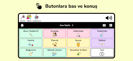 Otsimo AAC | Konuşma Desteği ekran görüntüsü