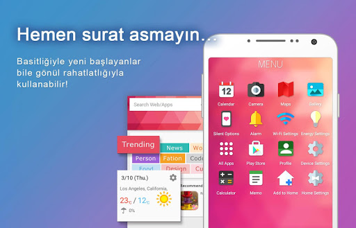 +HOME Launcher ekran görüntüsü