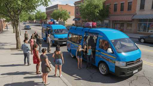 Van Driving Game 3D ekran görüntüsü