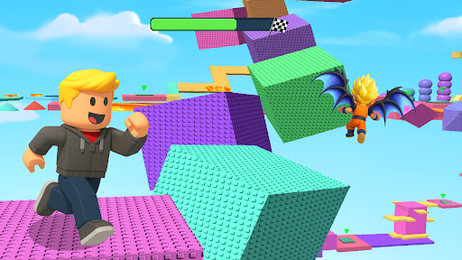 Craft Blox: Obby Parkour Games ekran görüntüsü