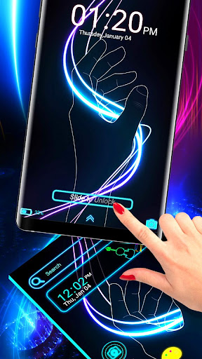 Neon Launcher Theme ekran görüntüsü