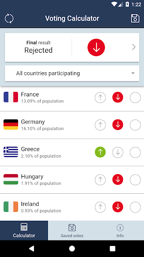 Council Voting Calculator ekran görüntüsü