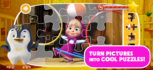 Masha and the Bear: Art Games ekran görüntüsü