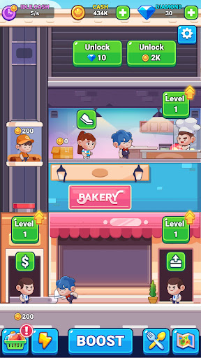 IdleRestaurant - magnate games ekran görüntüsü