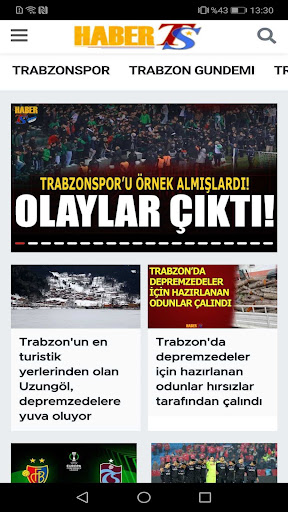 HaberTS ekran görüntüsü