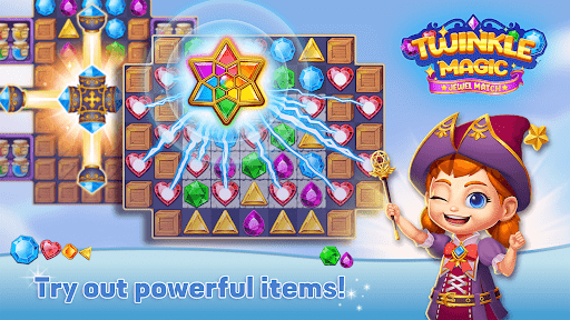 Twinkle Magic: Jewel Puzzle ekran görüntüsü