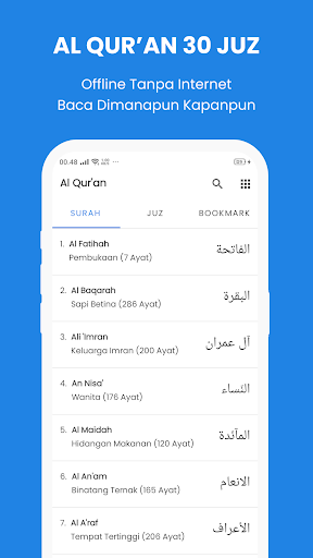 AlQuran 30 Juz Tanpa Internet ekran görüntüsü