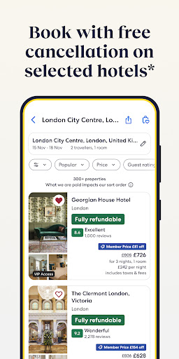 Expedia: Travel, Hotel, Flight ekran görüntüsü