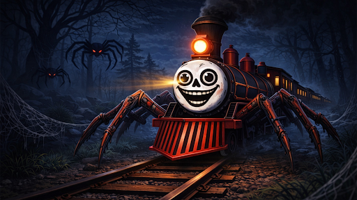 Monster Spider Train Simulator ekran görüntüsü