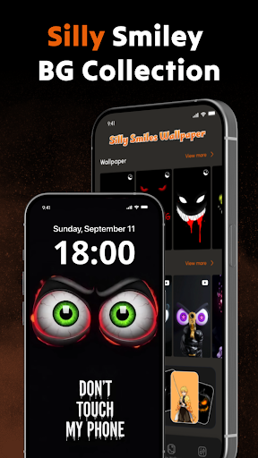 Silly Smile Live Wallpaper ekran görüntüsü
